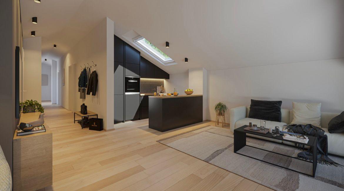 Taunus Suites – Wohnung 4, 3 Zimmer mit zwei Balkonbereichen – Vorschaubild 2