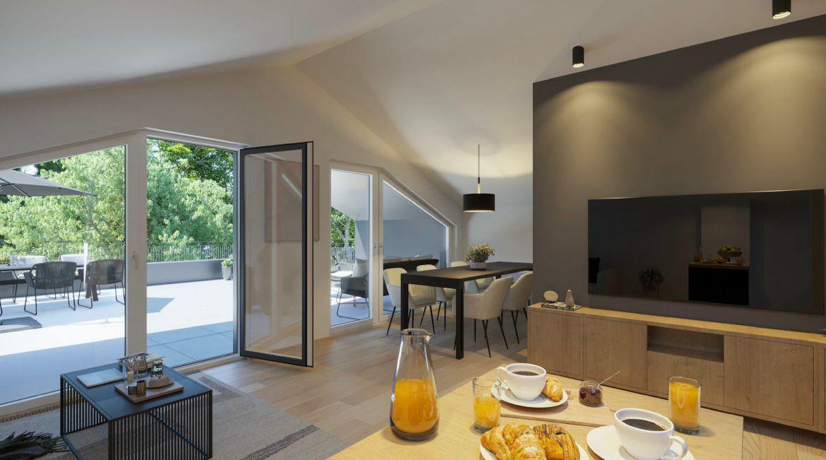 Taunus Suites – Wohnung 4, 3 Zimmer mit zwei Balkonbereichen – Vorschaubild 3