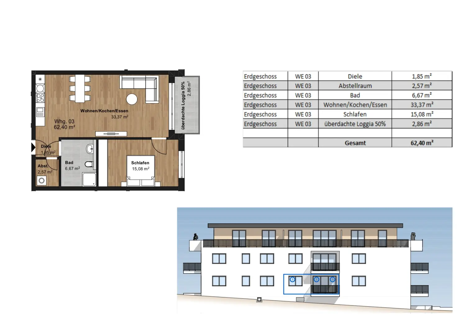 Wohnungsplan